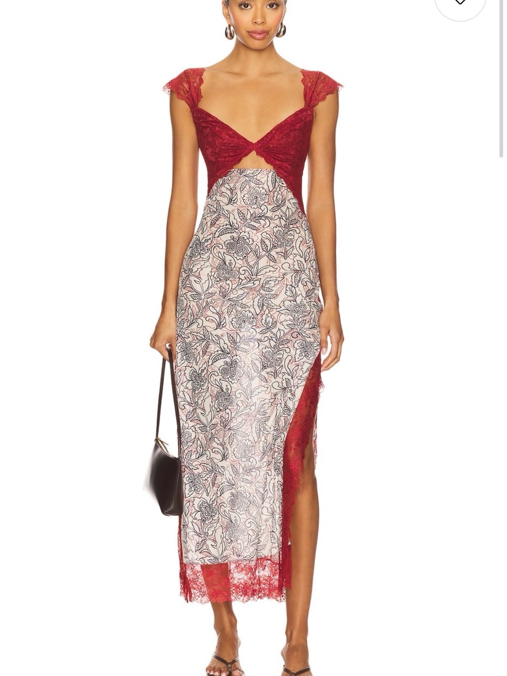 Free People x Intimately Suddenly Fine Maxi Slip Dress size M